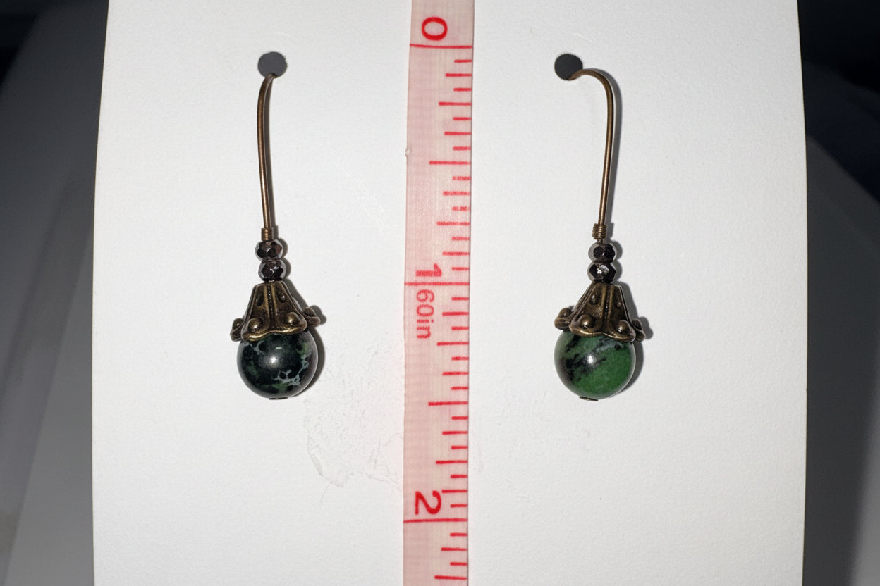 earrings measured