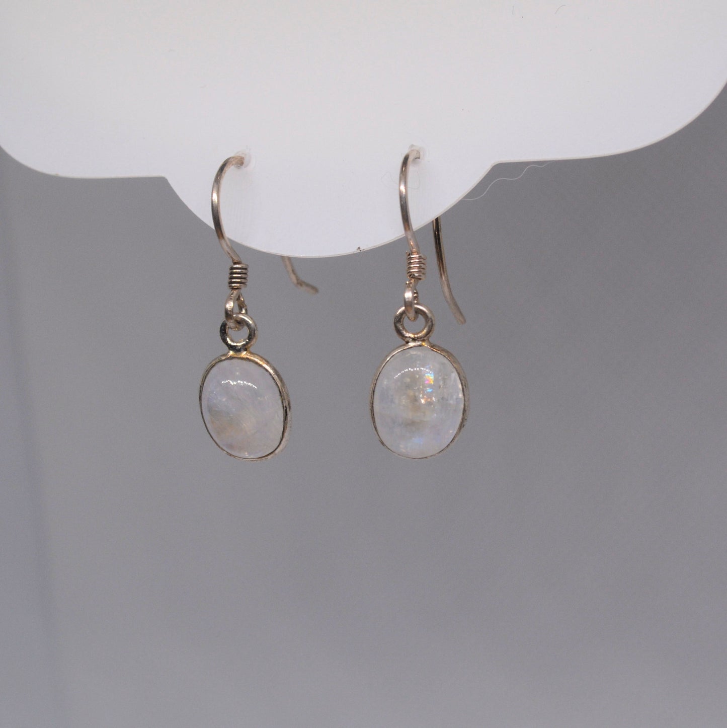 Rainbow Moonstone Earring