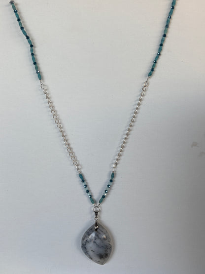 Gemstone necklace