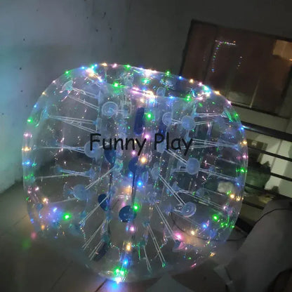 LED Soccer Bubble with led colorful lighting