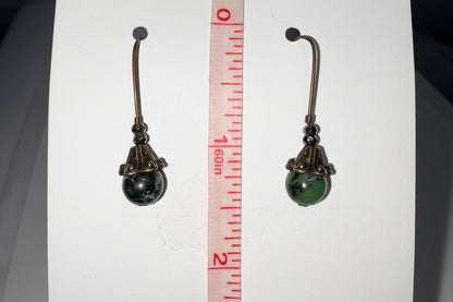 earrings measured