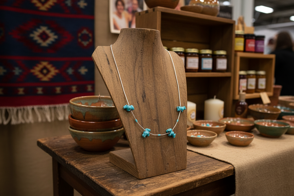 Turquoise Bear Fetish