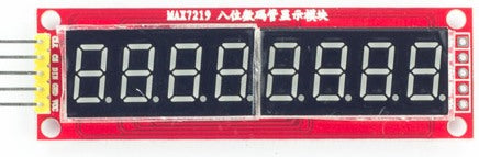 MAX7219 8-Digit LED Display Module Digital Tube SPI Control Red