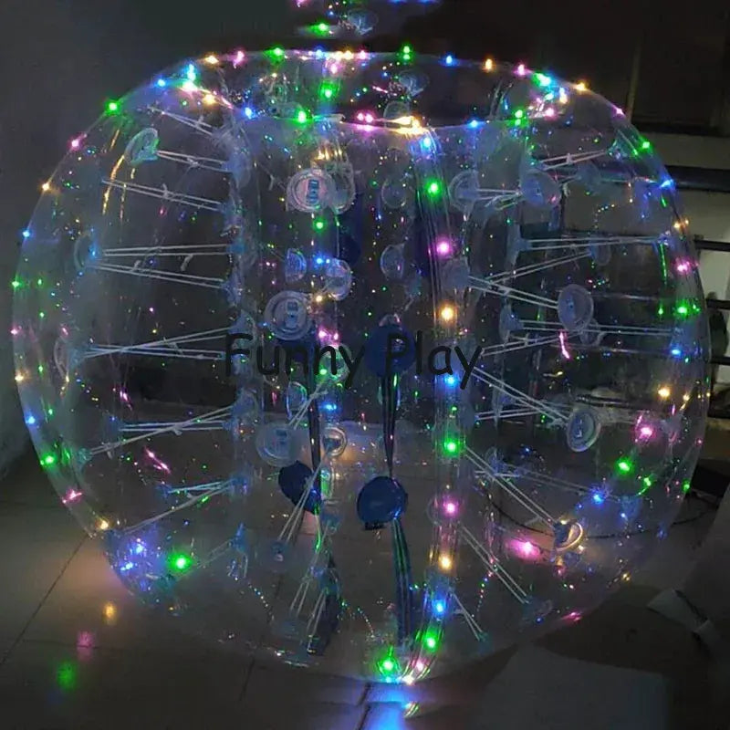 LED Soccer Bubble with led colorful lighting