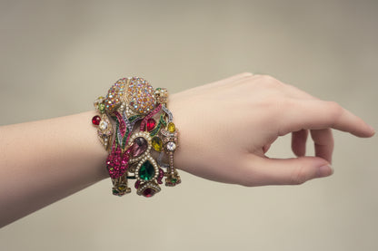 Vintage Peacock Bracelet