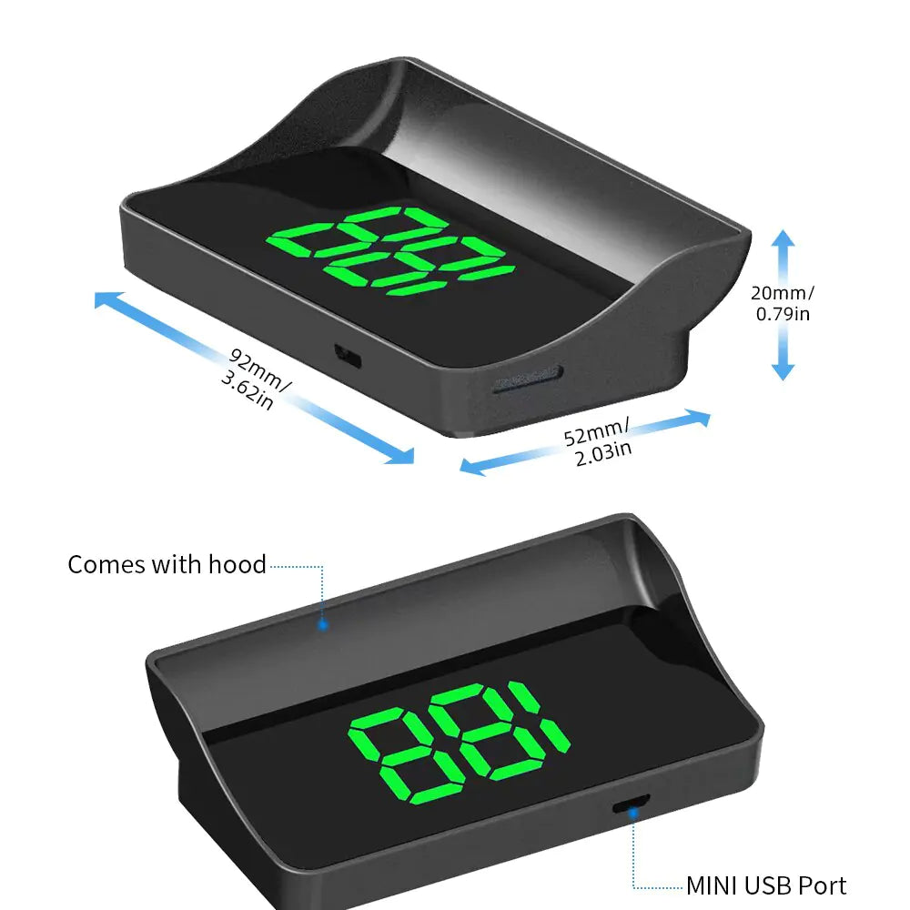 Head Up Display GPS Speedometer