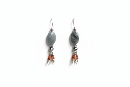 earrings on a white card