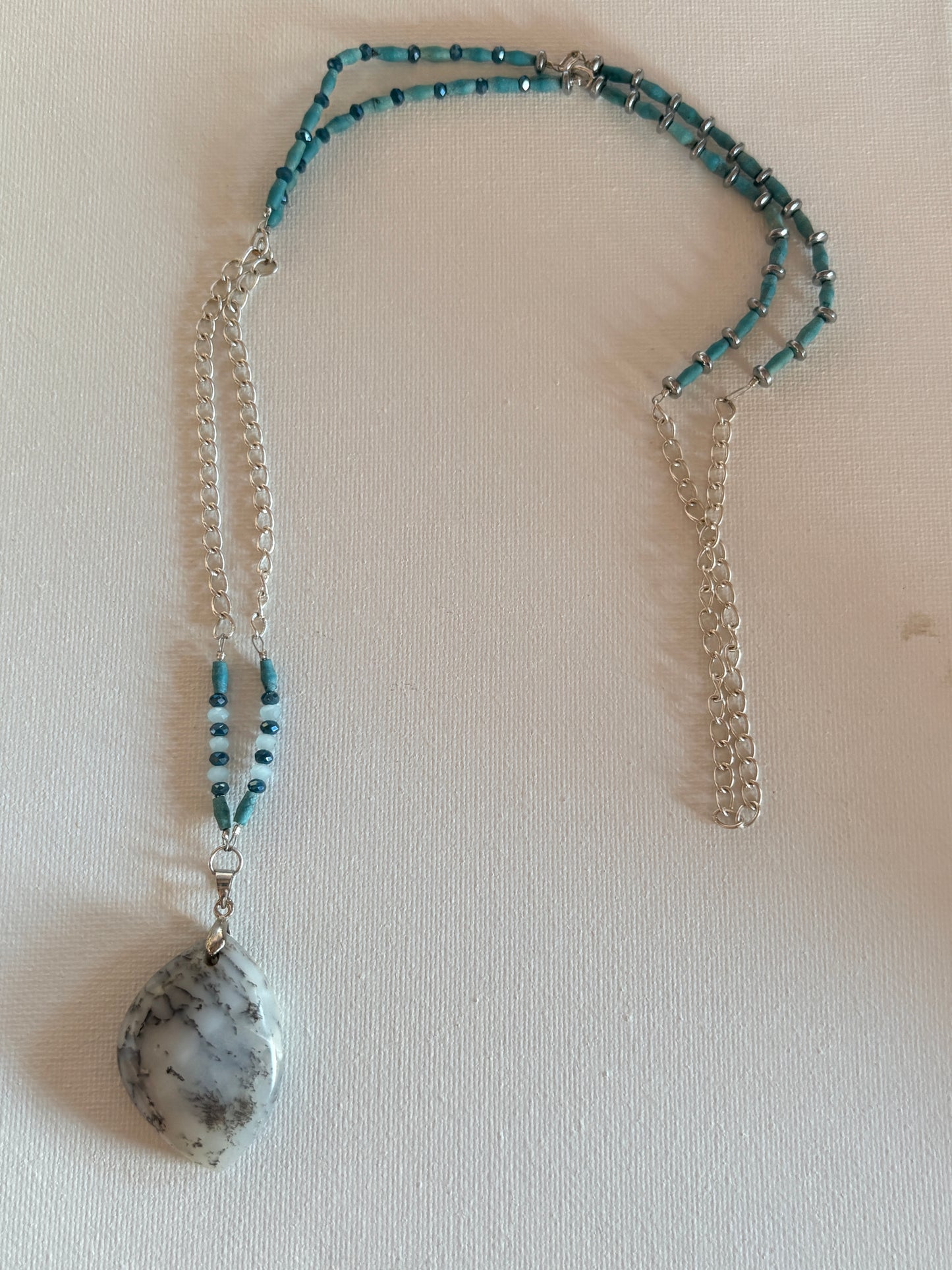 Gemstone necklace