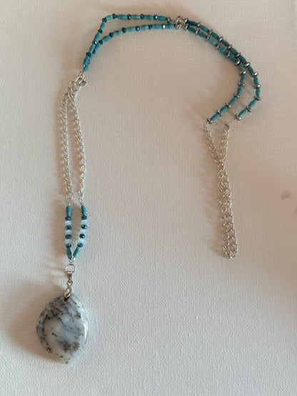 Gemstone necklace