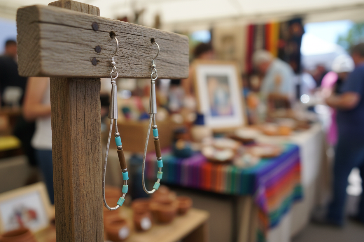 Sterling silver loops