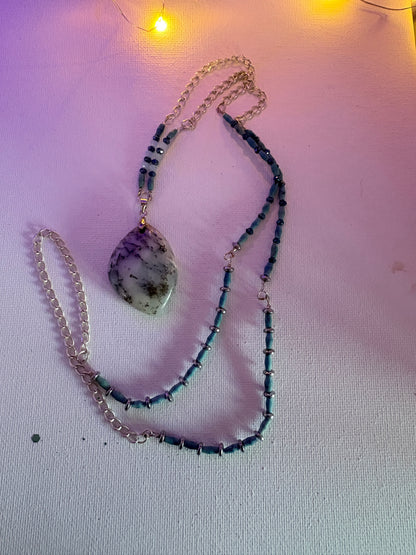 Gemstone necklace