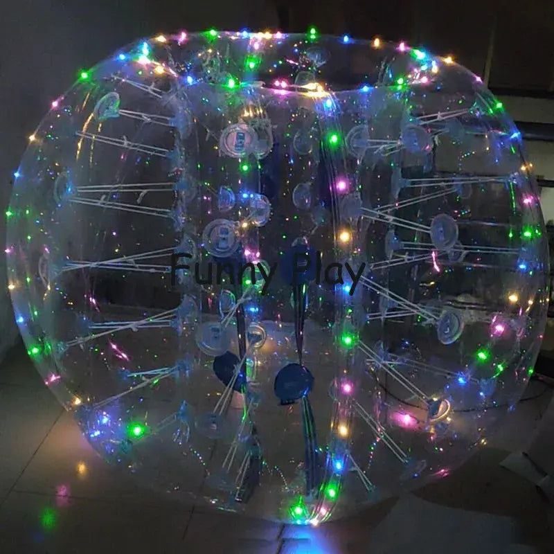 LED Soccer Bubble with led colorful lighting