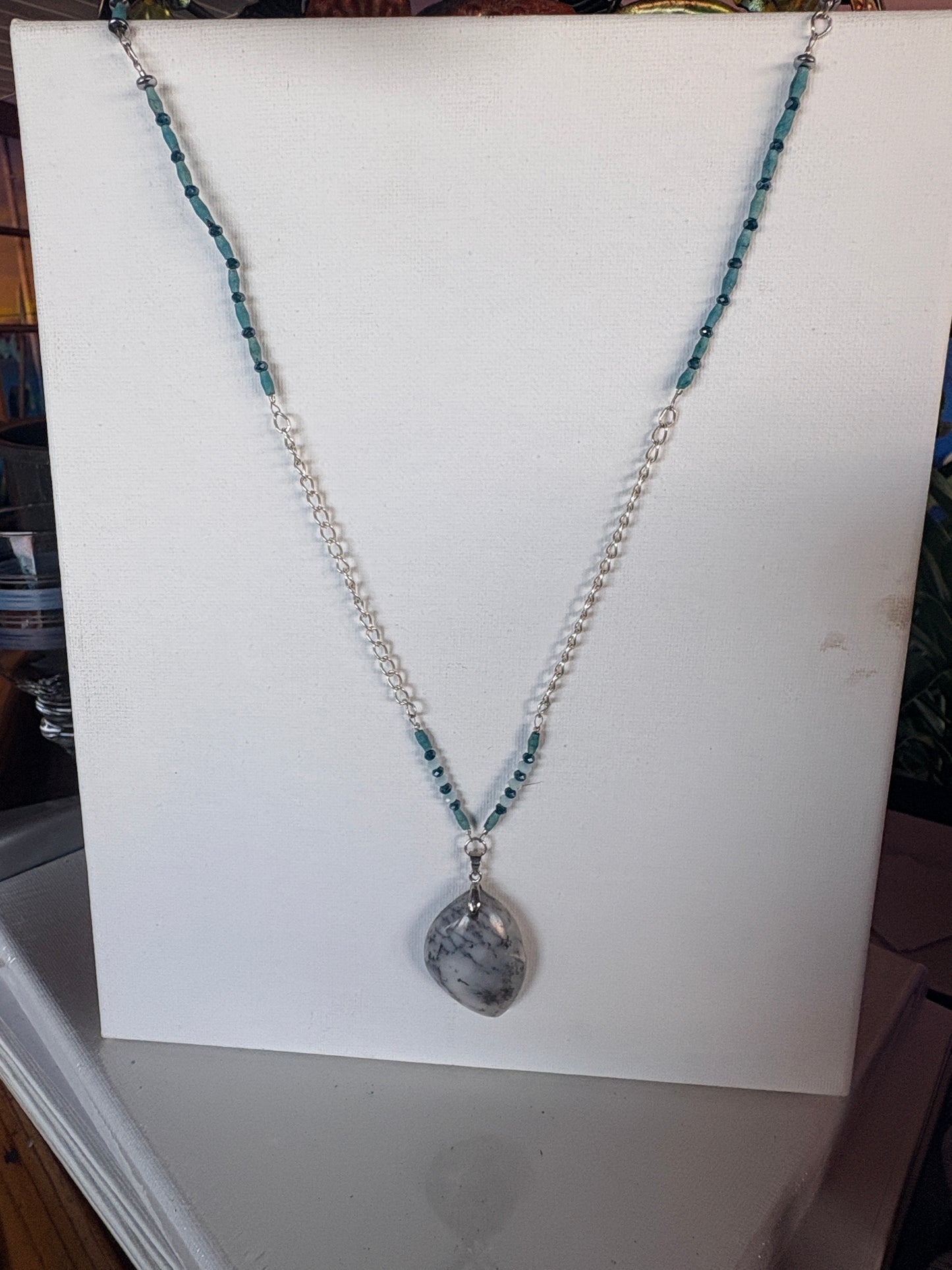 Gemstone necklace