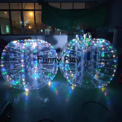 LED Soccer Bubble with led colorful lighting