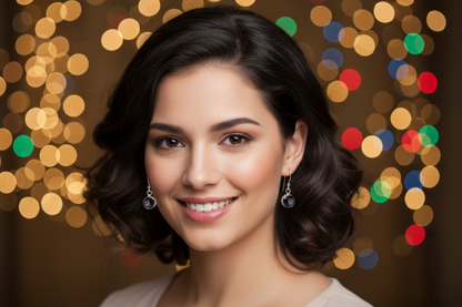 Mystic Topaz earrings