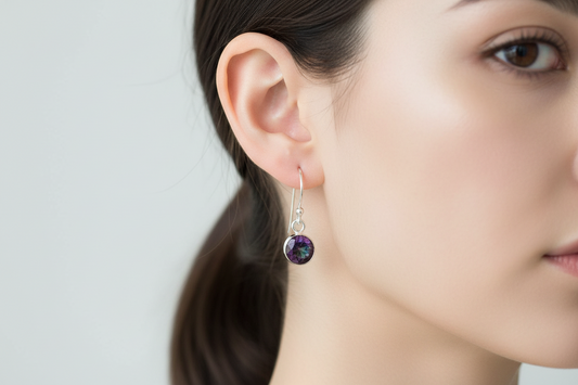 Mystic Topaz earrings