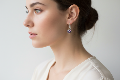 Mystic Topaz earrings