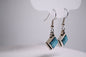 Turquoise drop and dangle earrings