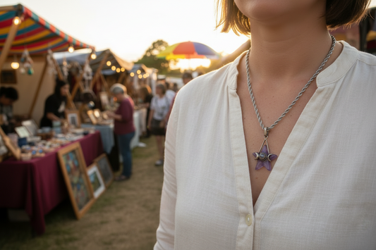 Amethyst Goddess Star
