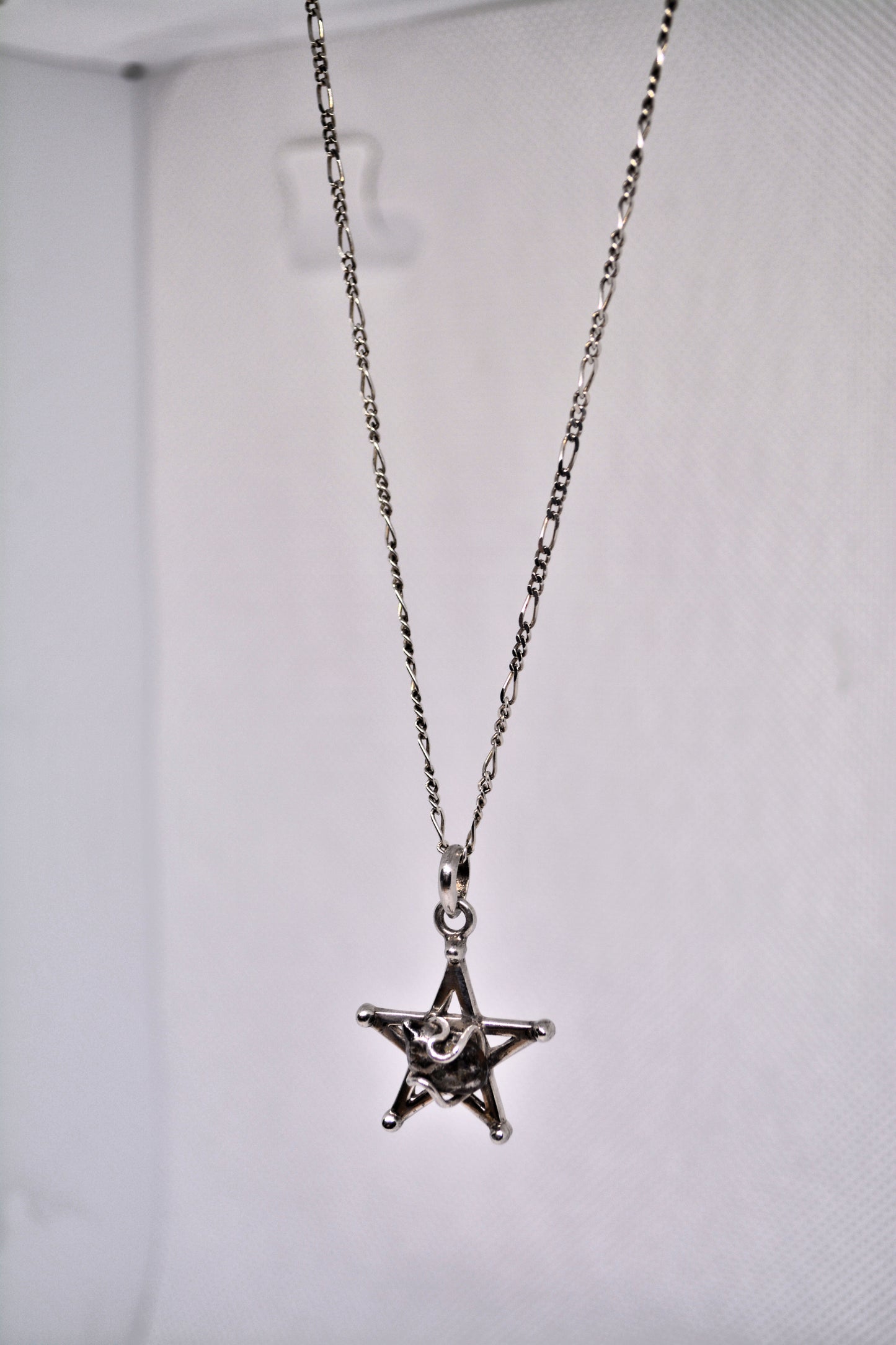 Starborn Campo del Cielo Meteorite Star Pendant in Sterling Silver