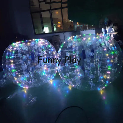 LED Soccer Bubble with led colorful lighting