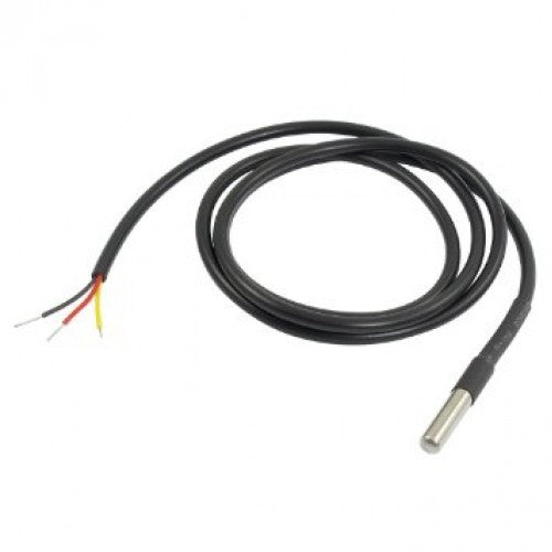 Waterproof DS18B20 Dallas 1 wire digital temperature sensor and resistor