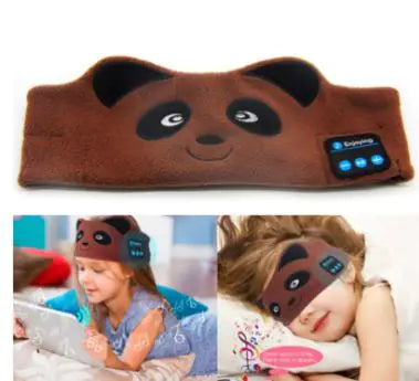 Sleeping Mask With Bluetooth Headphones