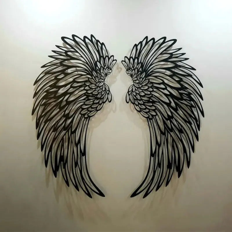 Angel Wings Wall Art With LED Lights