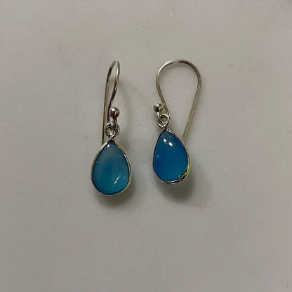 Blue Gemstone Earrings