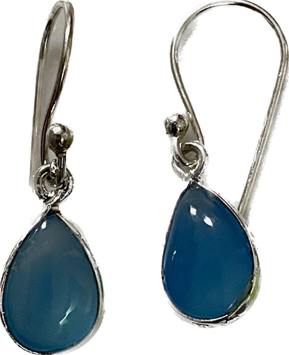 Blue Gemstone Earrings