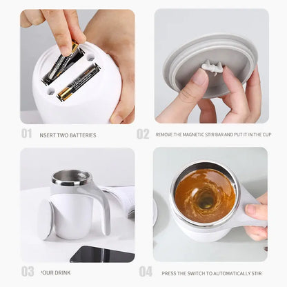 Automatic Self Stirring Magnetic Mug